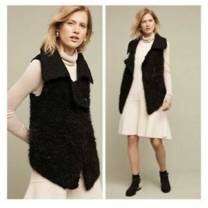 Anthropologie Mohair Tavan Long Sweater Vest